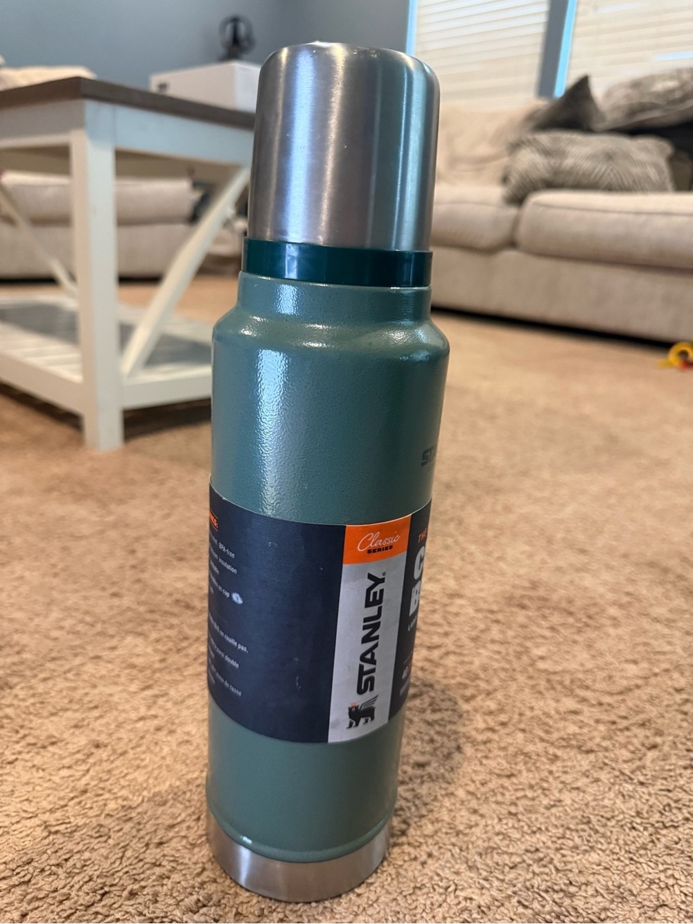 Heritage Classic Vacuum Bottle Thermos 1.1 qt 1L Stainless Steel - Picture 4 of 4